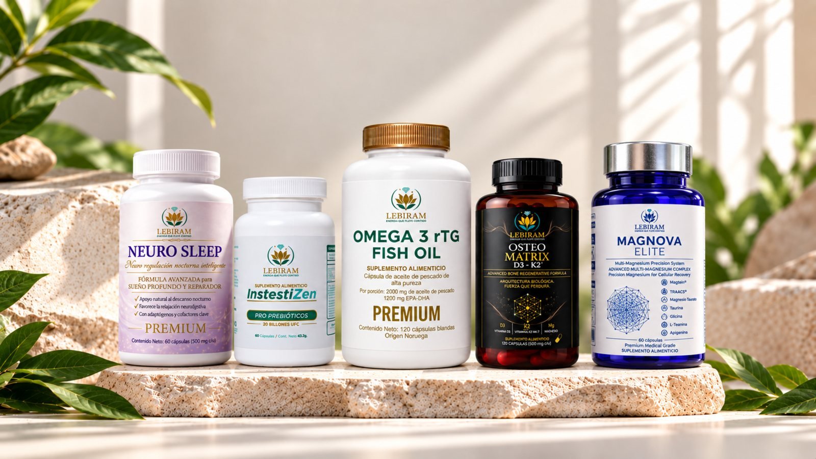 Línea completa de suplementos LEBIRAM®