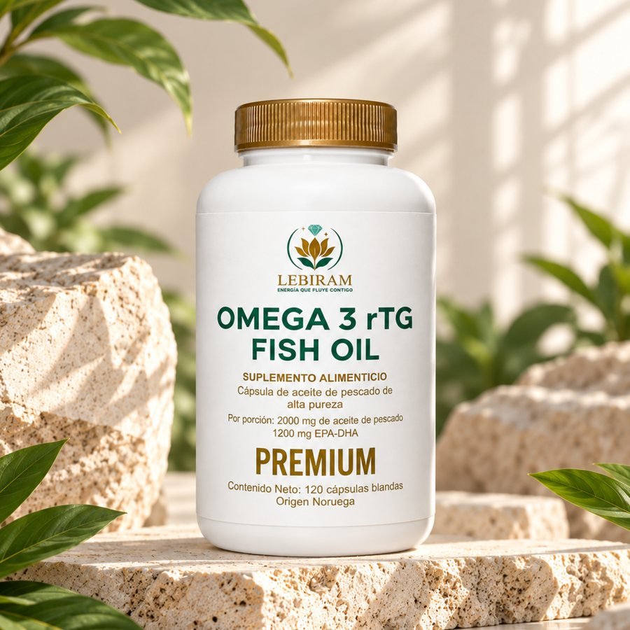 LEBIRAM® Omega 3 rTG Fish Oil Premium